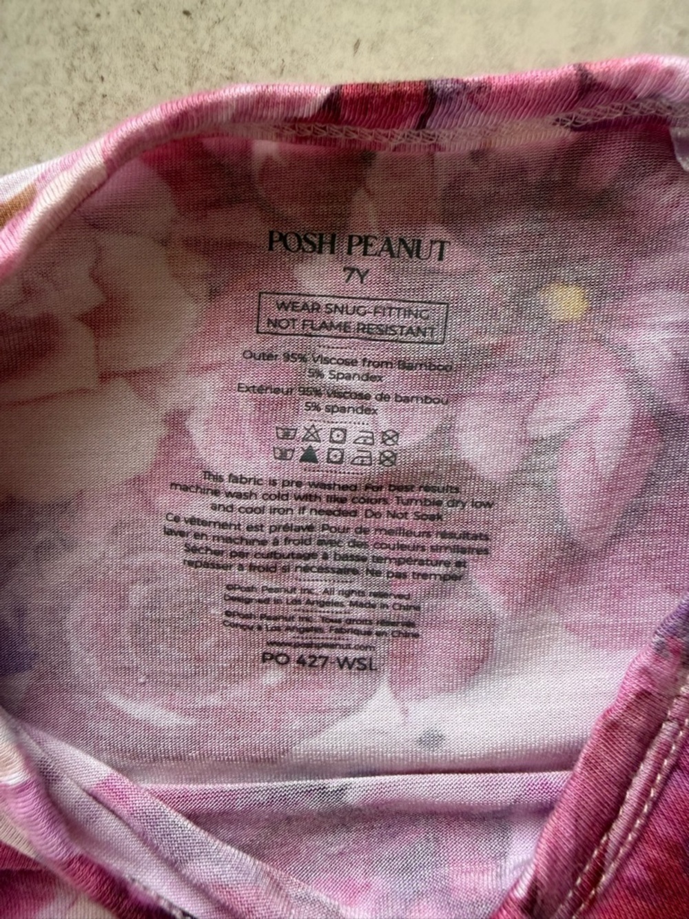 Posh Peanut Amira - Short Sleeve Basic Pajama sz 7 - Picture 7 of 16